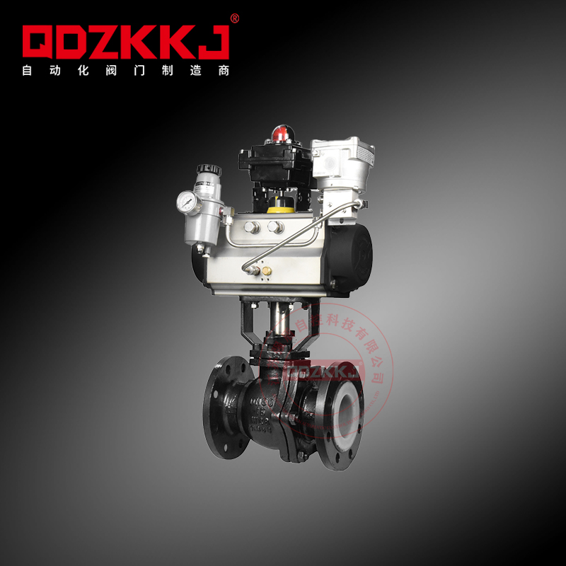 氣動襯氟球閥_鑄鋼內(nèi)四氟爆切斷閥