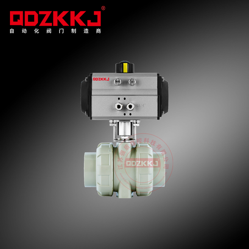 氣動PPH球閥_氣動PPR球閥