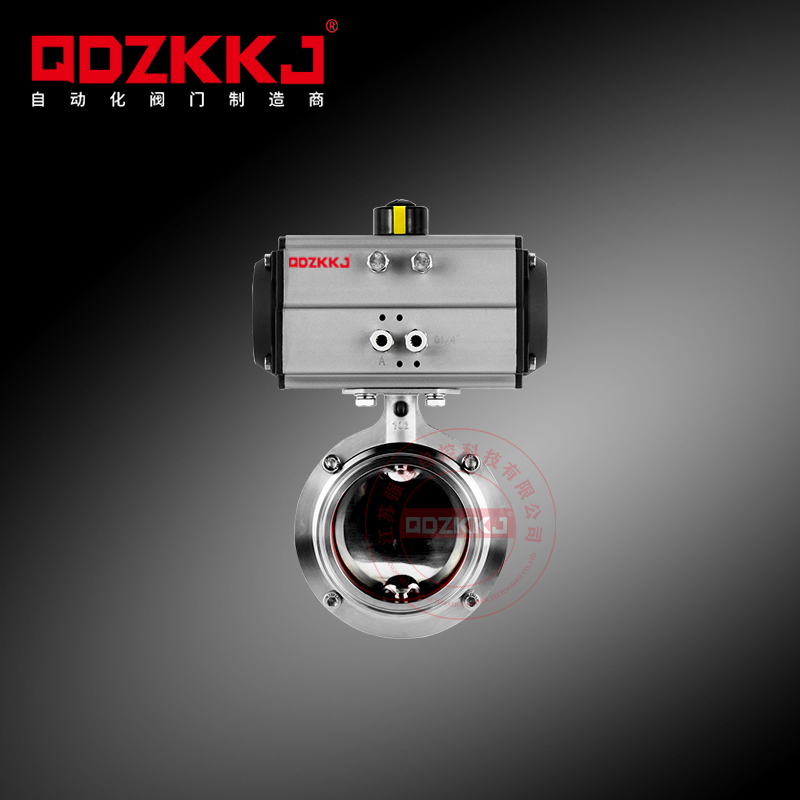 氣動(dòng)衛(wèi)生級(jí)蝶閥_氣動(dòng)快裝蝶閥